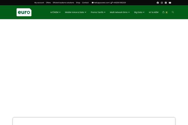 Site using Ocean-social-sharing plugin