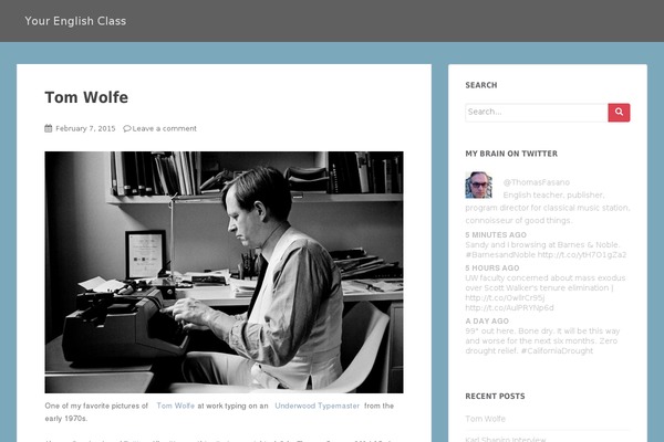 Site using Better WordPress Recent Comments plugin