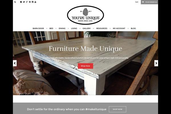 Store theme site design template sample