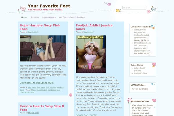 Cute Frames theme site design template sample