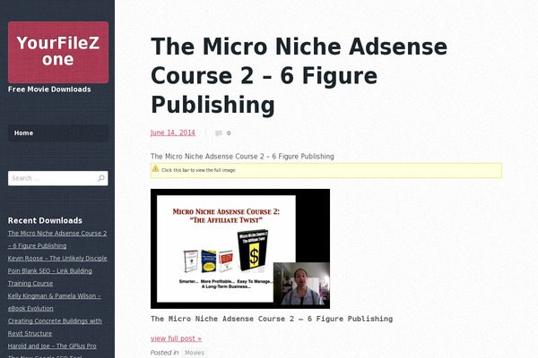 The Bizness theme site design template sample