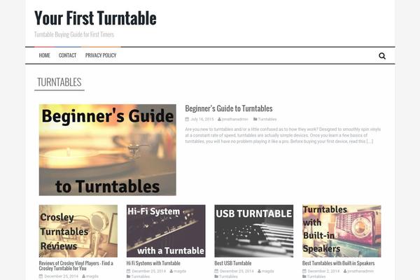 FlyMag theme site design template sample