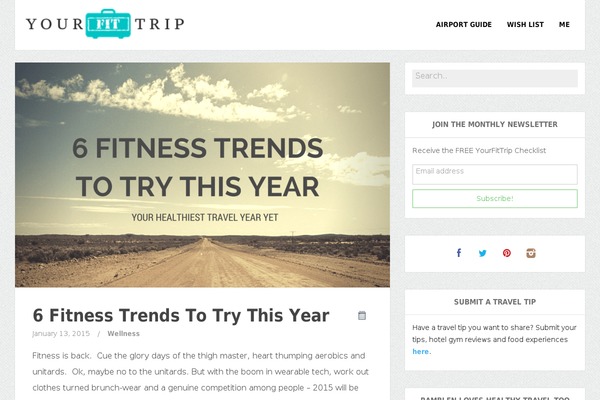 Breeze theme site design template sample
