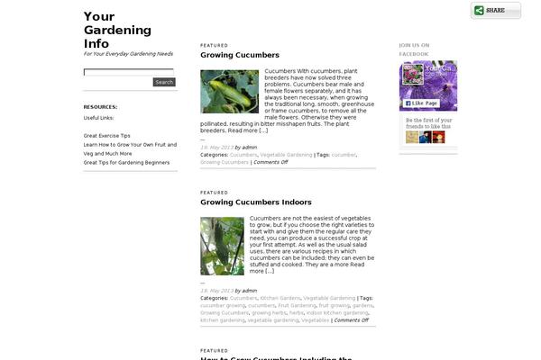 Site using Slick Social Share Buttons plugin