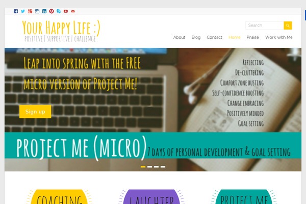 Spacious Pro theme site design template sample