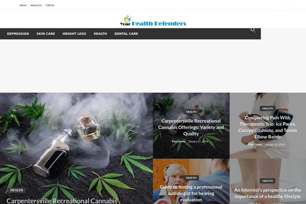 Newspaperss theme site design template sample