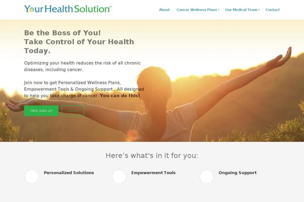 Pluto theme site design template sample