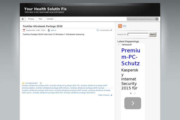 iNove theme site design template sample