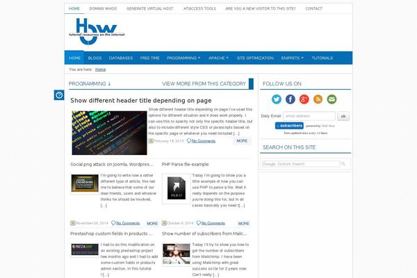 yourhowto.net site used Assets