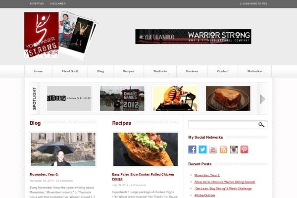 Broadcast theme site design template sample