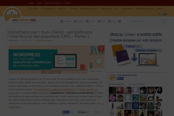 Site using Delightful Downloads plugin