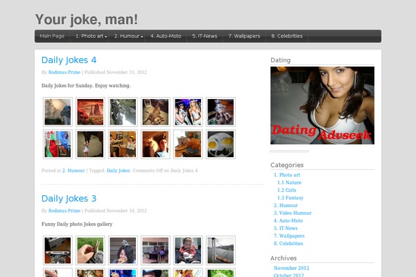 yourjokeman.com site used StartupWP