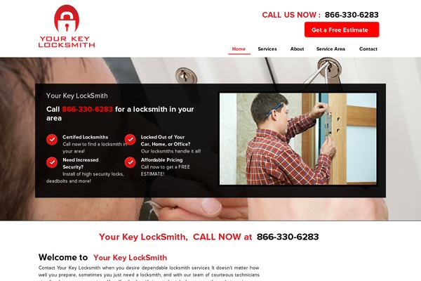 yourkeylocksmith.com site used Locksmith