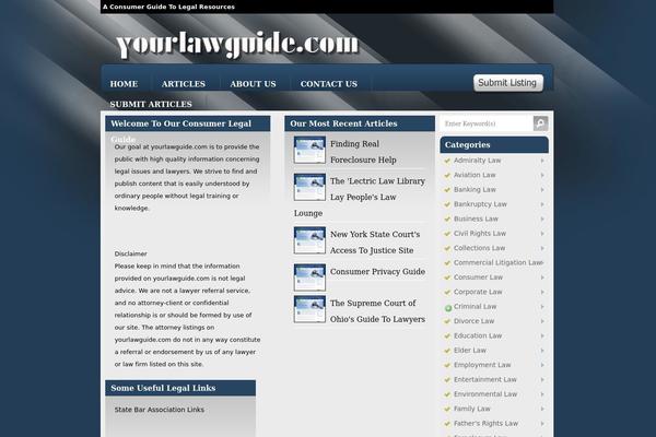 Directorypress theme site design template sample