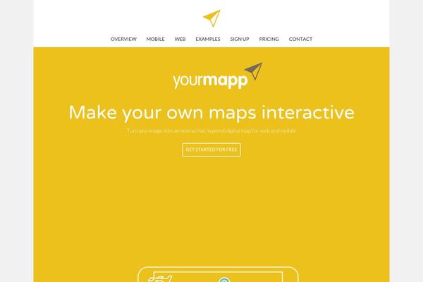 Vanilla theme site design template sample