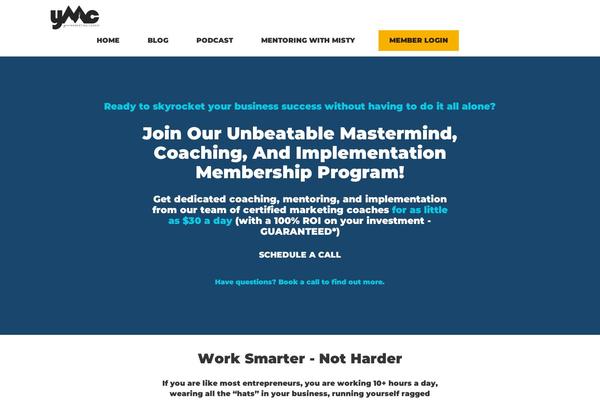 Thrive theme site design template sample