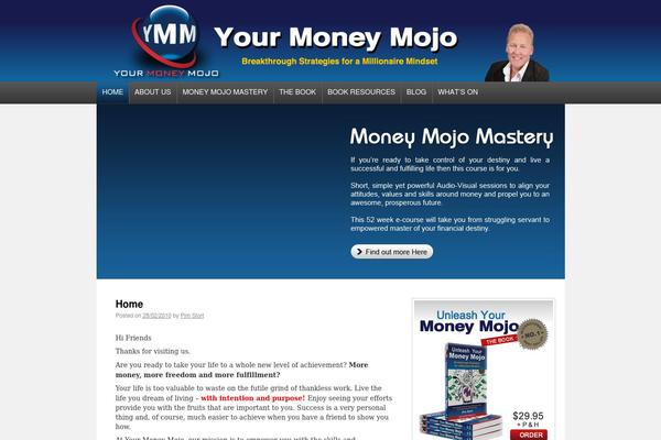Mojo theme site design template sample