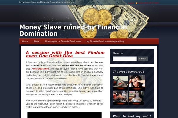 Piggie Bank theme site design template sample