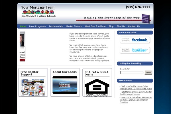 Smallbiz theme site design template sample