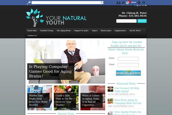 Morning theme site design template sample