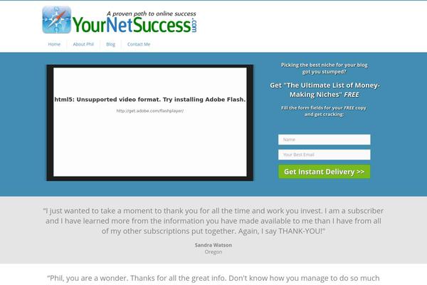 Site using Imscrapidmailer-system plugin