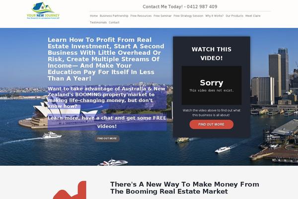 Site using Genesis Simple Page Sections plugin