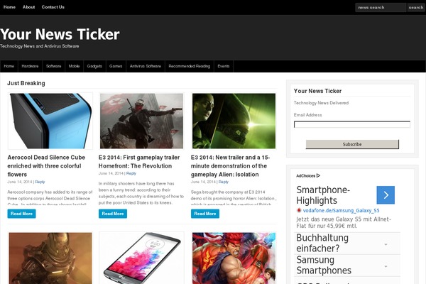 WP-Prosper v2.04 theme site design template sample