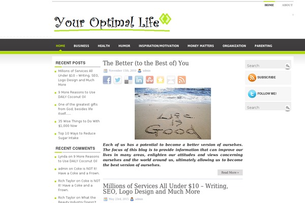 youroptimallife.com site used Vilicom