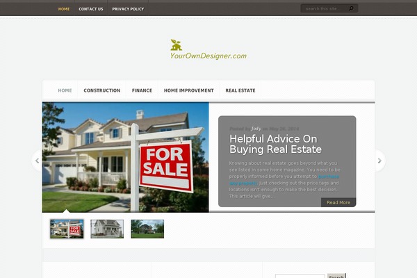 Aggregate theme site design template sample