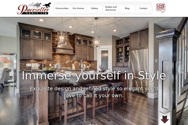 Site using Floating Social Bar plugin