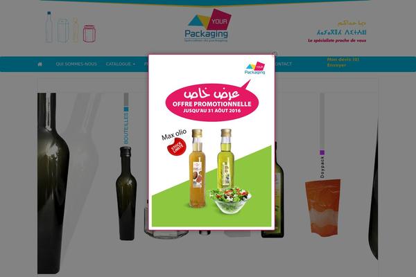 PR Pin theme site design template sample