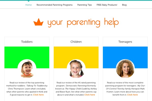 ButterBelly theme site design template sample