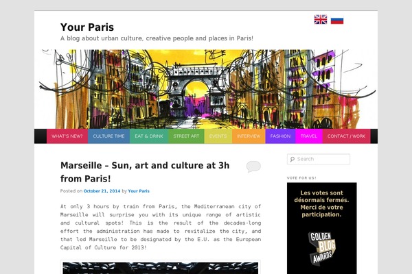 MightyMag theme site design template sample