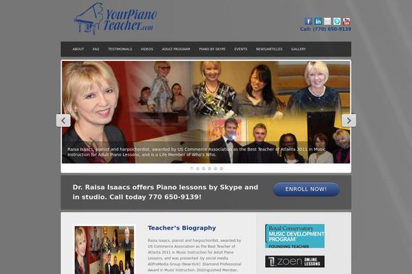 Dejavu theme site design template sample