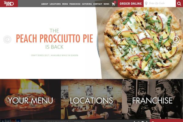 yourpie.com site used Seoteric-framework