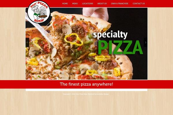 yourpizzashop.com site used Fine-food