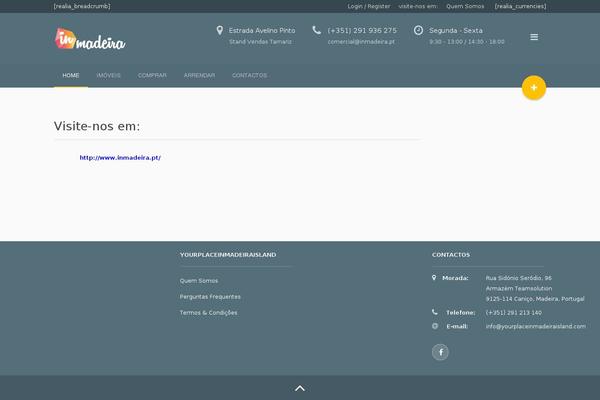 Realsite theme site design template sample
