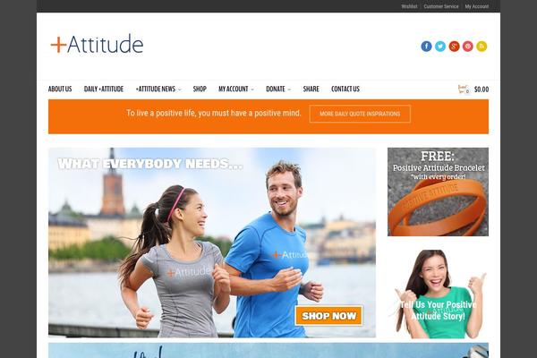 Adrenalin theme site design template sample
