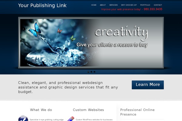yourpublishinglink.com site used inFocus
