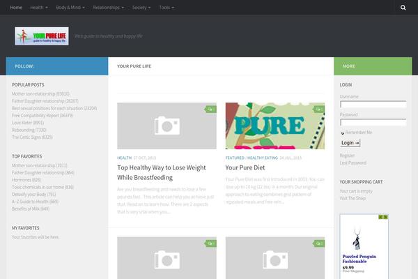 yourpurelife.com site used Eduline