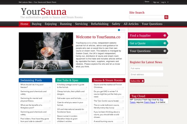 RT-Theme 18 Child theme site design template sample