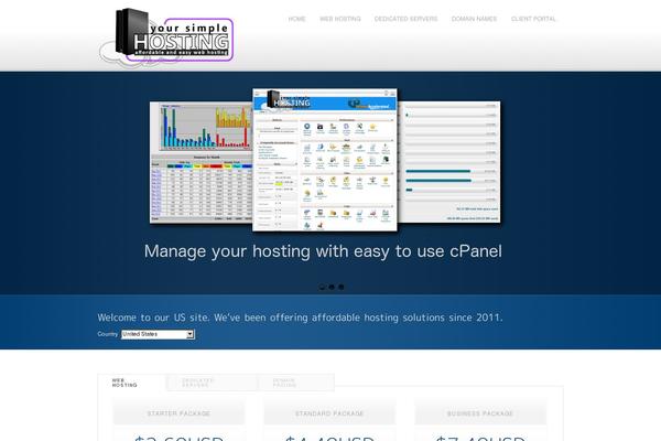 Popcorn2 theme site design template sample