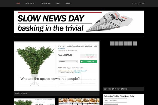 Site using Genesis Slider plugin
