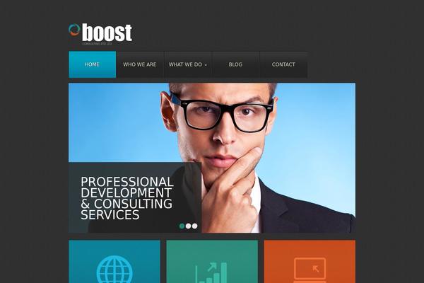 yoursocialboost.com site used Theme1970