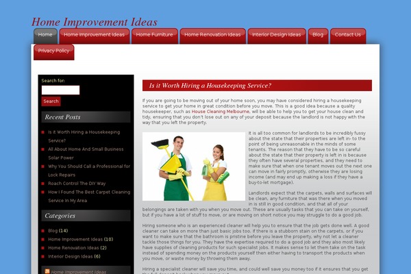 CW Red theme site design template sample