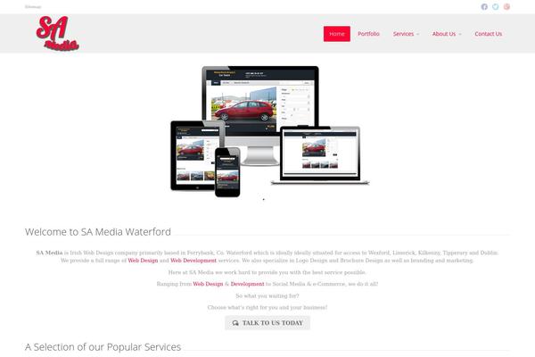 David & Goliath theme site design template sample
