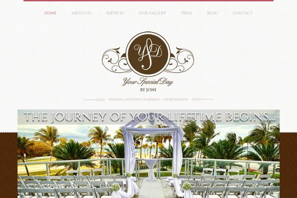 Bridge theme site design template sample