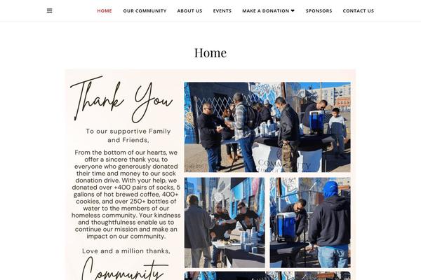 Ashe theme site design template sample