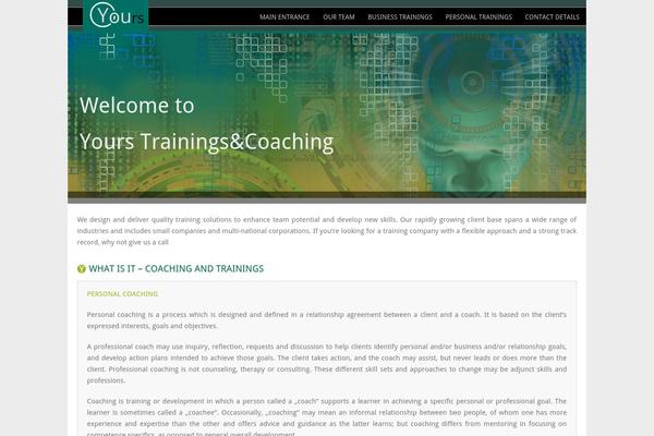 Yoko theme site design template sample