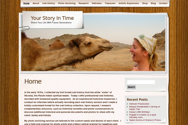 Adventure Journal theme site design template sample